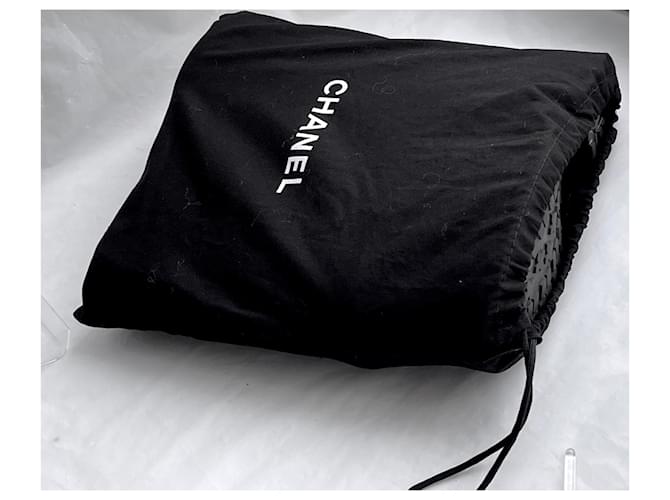Chanel Iconici stivali da combattimento CC Nero - vista 12