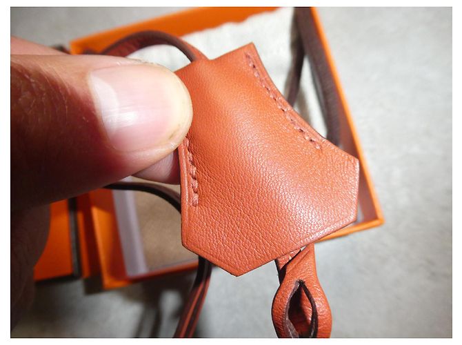 Hermès campanella e cerniera Hermes nuova colore (mattonella) - vista 2