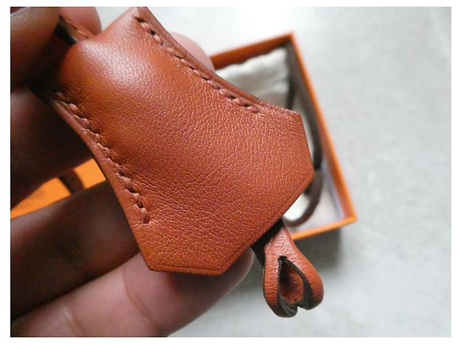Hermès campanella e cerniera Hermes nuova colore (mattonella) - vista 3
