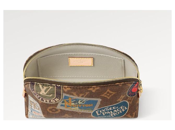 Louis Vuitton Pochette cosmétique LV neuve Marron - vue 2