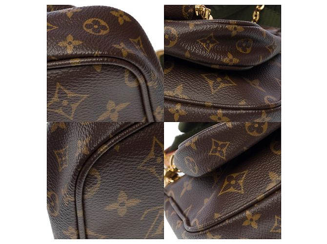 Borsa multi pochette per accessori LOUIS VUITTON in tela marrone - 101775 - vista 12