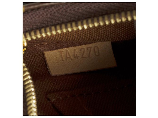 Borsa multi pochette per accessori LOUIS VUITTON in tela marrone - 101775 - vista 7