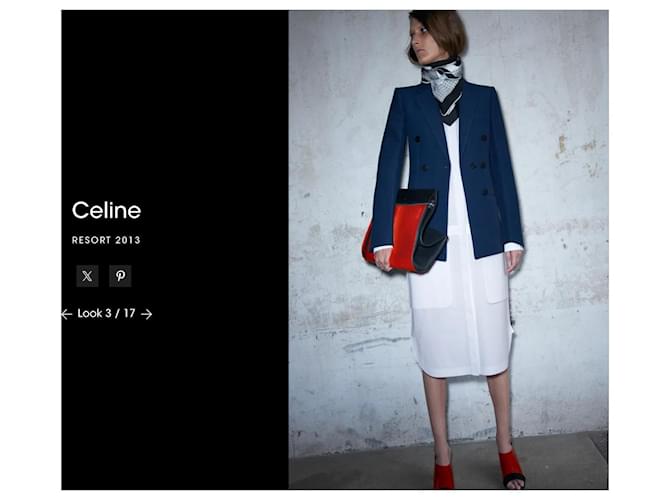 Céline Sandali Celine Resort 2013 Nero Rosso - vista 9