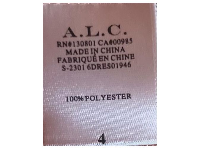 A.L.C Kleid aus Polyester Mehrfarbig Mehrfarben - Ansicht 5