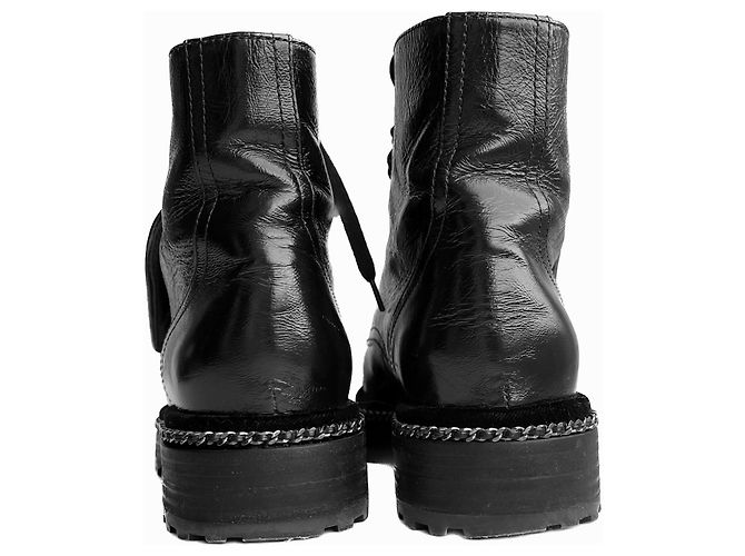Chanel Stivali da combattimento edizione limitata Nero - vista 5
