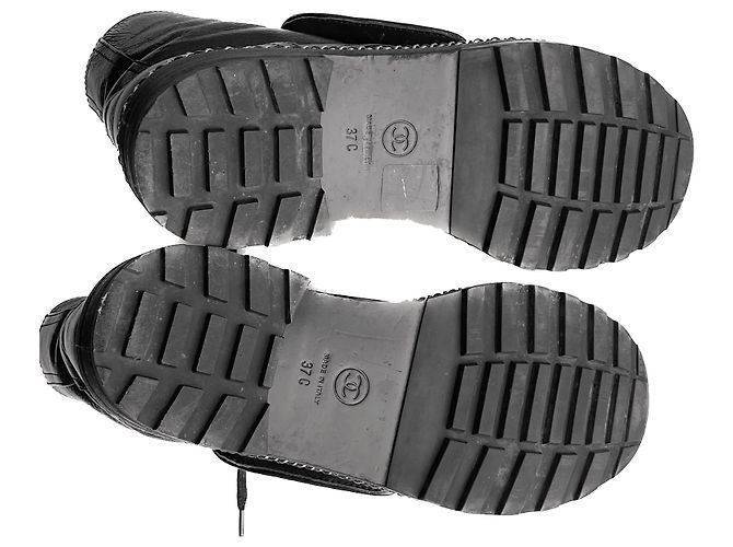 Chanel Stivali da combattimento edizione limitata Nero - vista 6