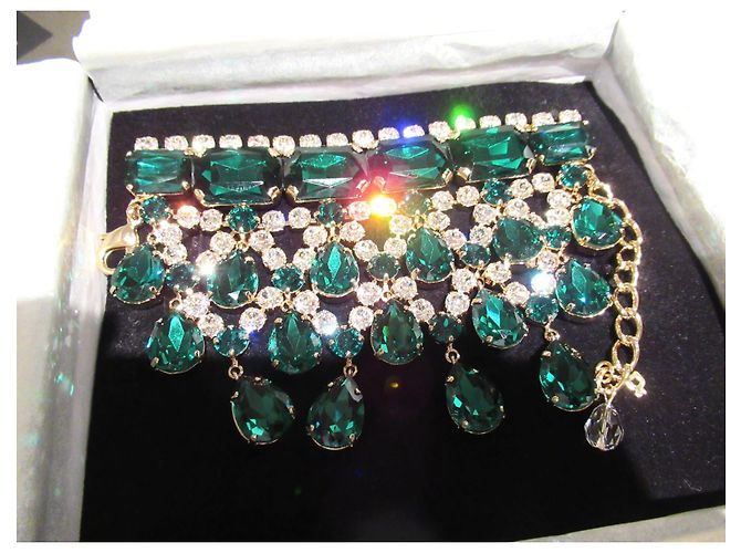 Dsquared2 Queen Elizabeth Armband Grün - Ansicht 10