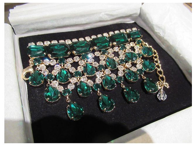 Dsquared2 Queen Elizabeth Armband Grün - Ansicht 8