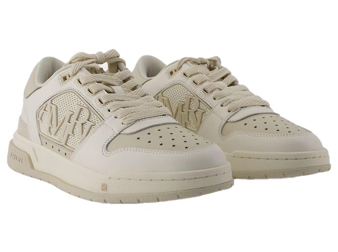 Sneakers Classiche Basse - Amiri - Pelle - Beige - vista 2