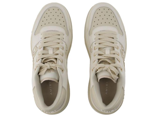 Sneakers Classiche Basse - Amiri - Pelle - Beige - vista 4