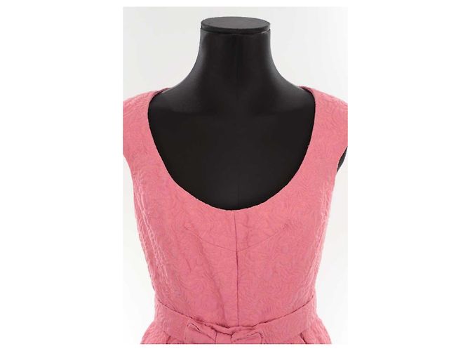 Louis Vuitton vestido de algodón Rosa - vista 2