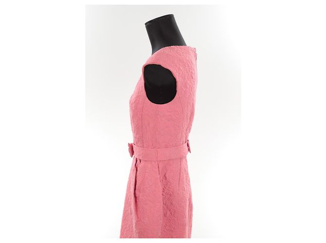 Louis Vuitton vestido de algodón Rosa - vista 3