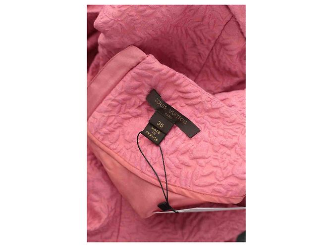 Louis Vuitton vestido de algodón Rosa - vista 5
