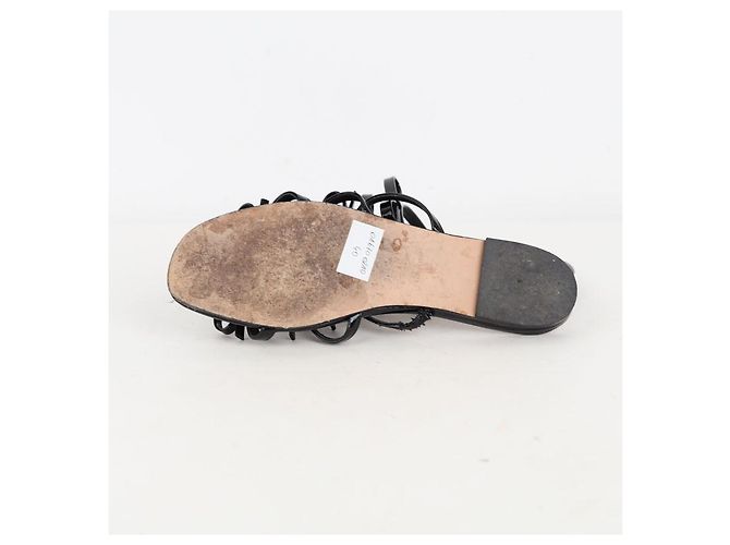 Red Valentino Mulas de couro - vista 6