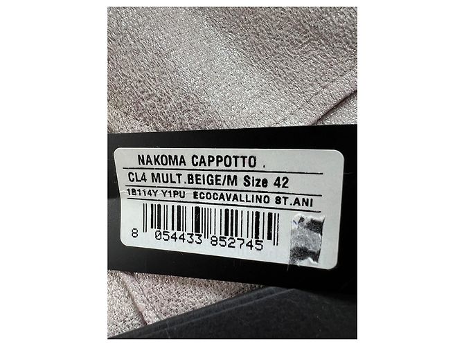 Chaqueta Pinko de piel sintética con estampado de leopardo Castaño Púrpura - vista 2