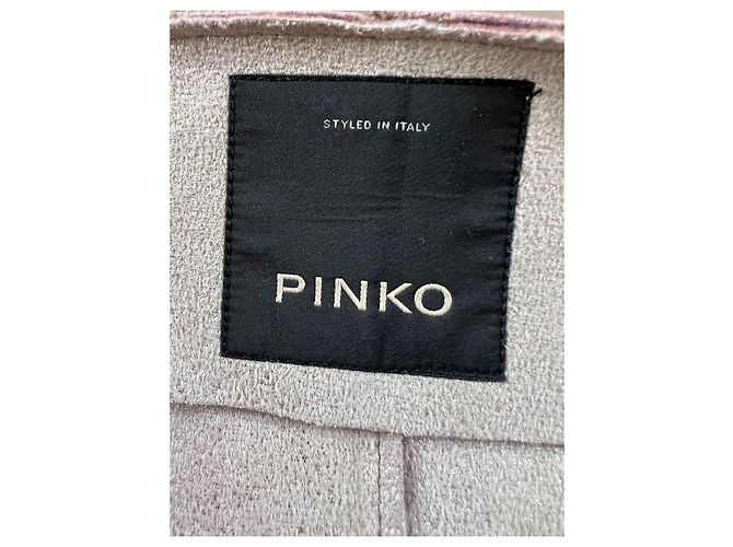 Chaqueta Pinko de piel sintética con estampado de leopardo Castaño Púrpura - vista 5