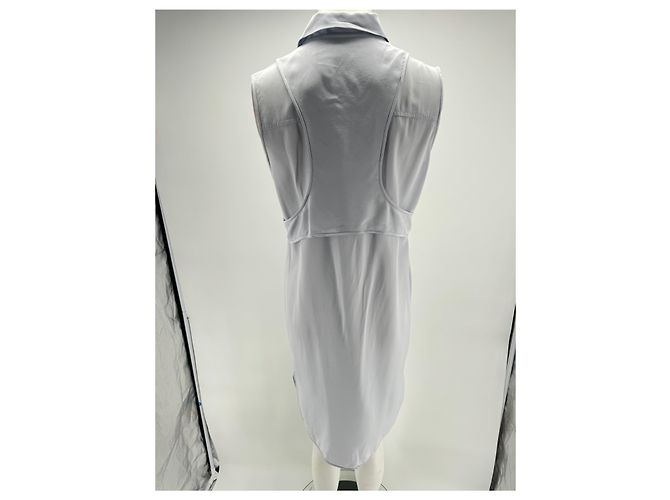 Vestido de seda T.US 2 de Alexander Wang Azul - vista 2