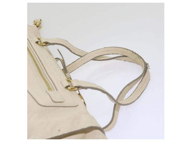 LOUIS VUITTON Monogramm Empreinte Lumineuse PM Einkaufstasche Neige M93411 Auth 66902 Weiß - Ansicht 15