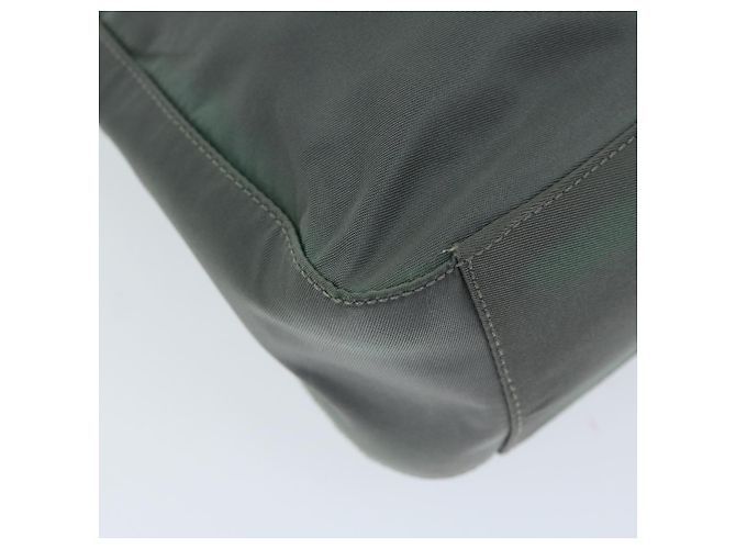 Bolsa de ombro PRADA Nylon Khaki Auth 68087 Caqui - vista 16