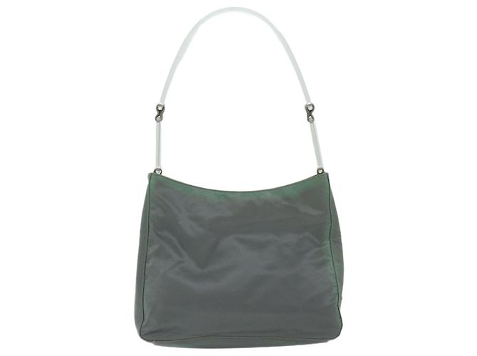 Bolsa de ombro PRADA Nylon Khaki Auth 68087 Caqui - vista 2