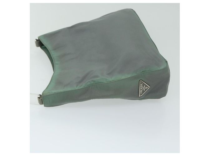 Bolsa de ombro PRADA Nylon Khaki Auth 68087 Caqui - vista 4