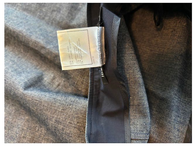 Falda Chanel azul de algodón con efecto denim talla 38 - vista 5