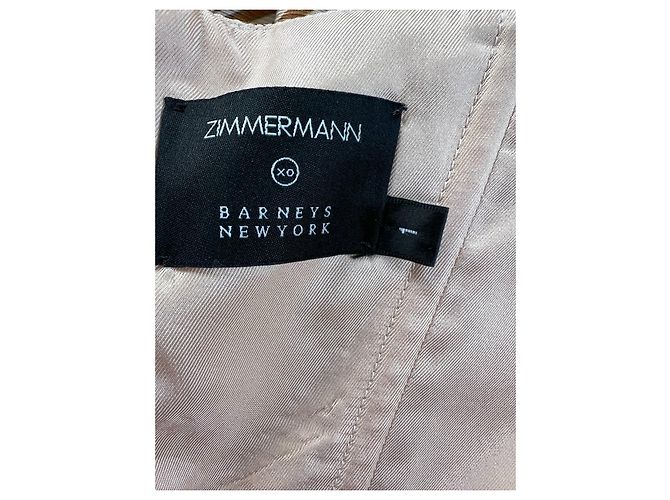 Zimmermann x Barneys New York Seidenkleid Beige - Ansicht 7
