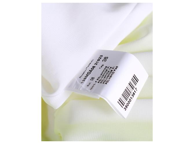MSGM Spitzenkleid in Neongelb Polyamid - Ansicht 5
