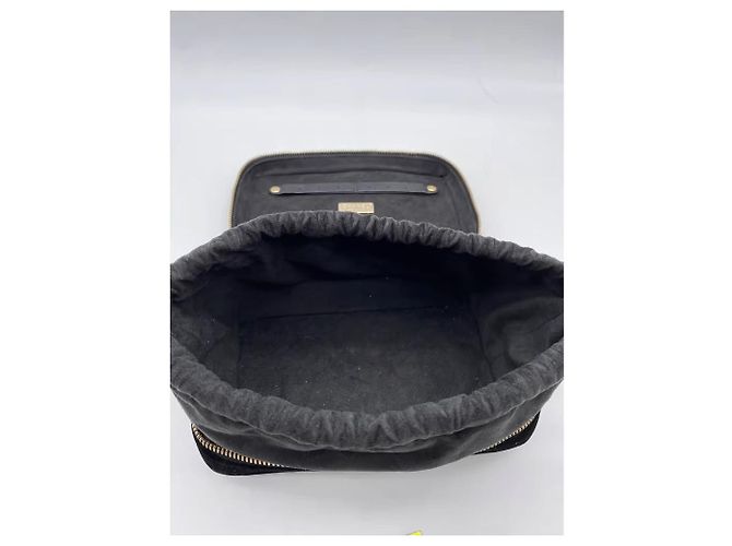 Borse a tracolla Chanel T. Velluto Nero - vista 6