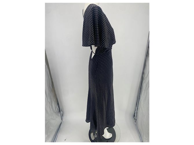 Autre Marque Vestido Michelle Mason T.UK 6 de algodón Negro - vista 3