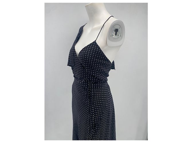 Autre Marque Vestido Michelle Mason T.UK 6 de algodón Negro - vista 4
