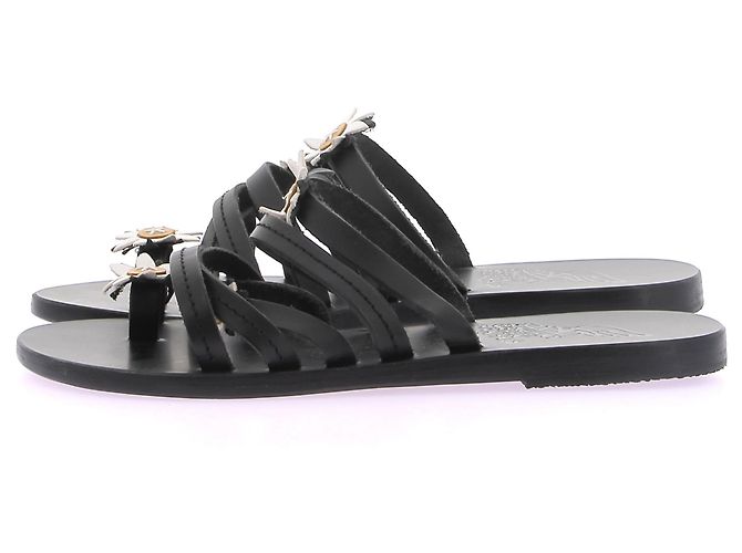 Mule e zoccoli Ancient Greek Sandals T.EU 37 Pelle Nero - vista 2