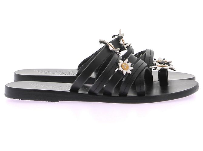 Mule e zoccoli Ancient Greek Sandals T.EU 37 Pelle Nero - vista 3