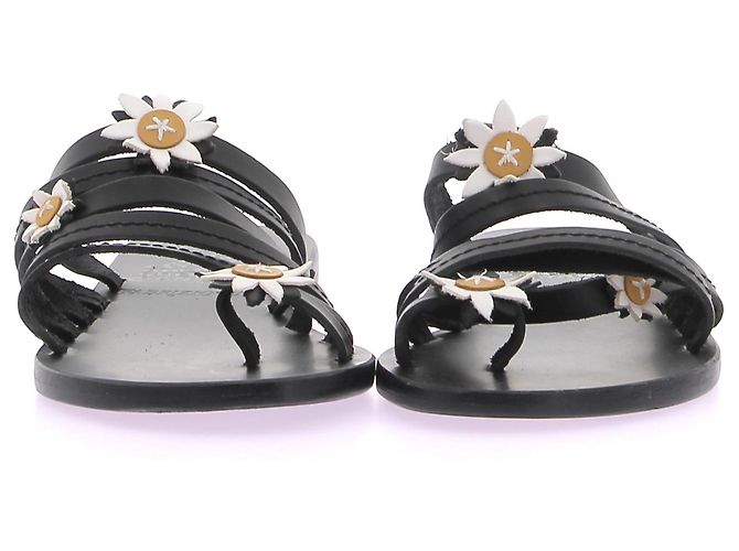 Mule e zoccoli Ancient Greek Sandals T.EU 37 Pelle Nero - vista 4