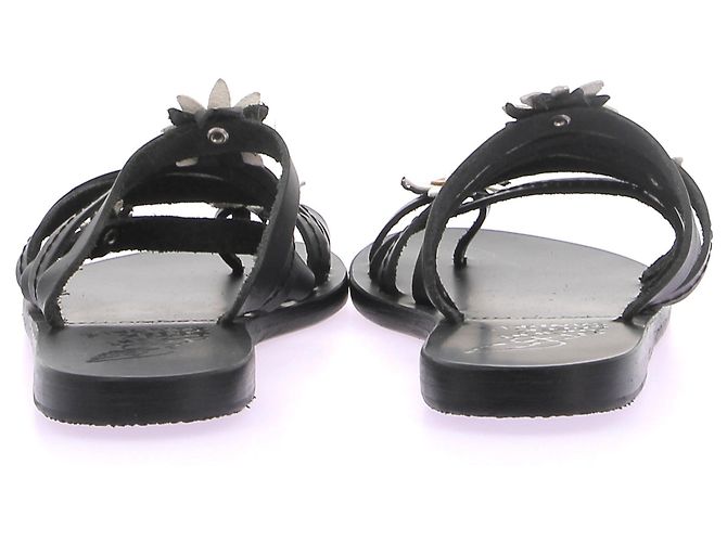 Mule e zoccoli Ancient Greek Sandals T.EU 37 Pelle Nero - vista 5