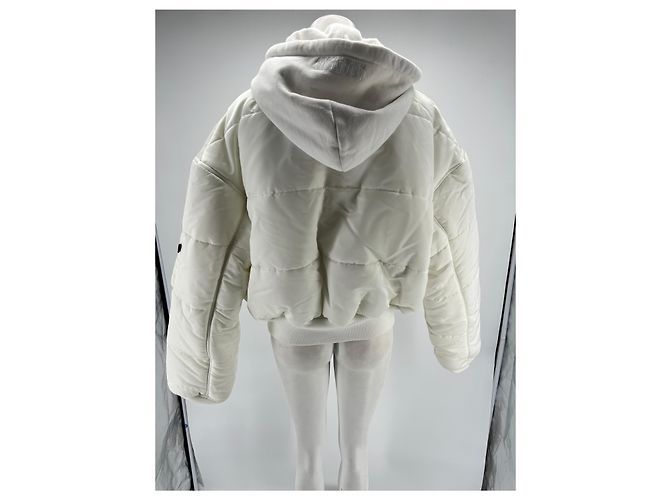 ALPHA INDUSTRIES Abrigos T.Algodón Internacional XS Blanco - vista 2
