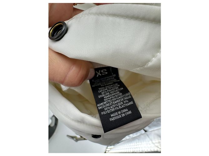 ALPHA INDUSTRIES Abrigos T.Algodón Internacional XS Blanco - vista 8