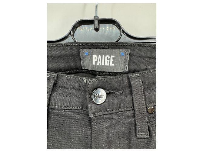 Paige Jeans Jeans Paige T.US 25 Algodón Negro - vista 4