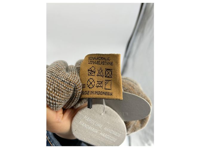 Autre Marque Isa Boulder Strickwaren T.International S Synthetisch Beige - Ansicht 5