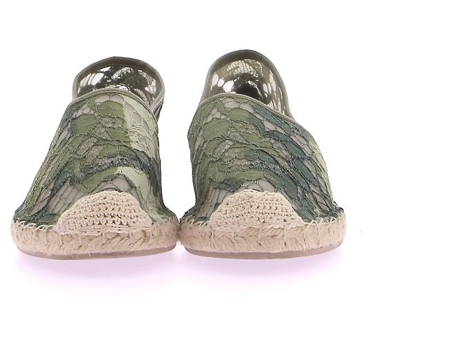 Espadrilles Valentino Garavani T.EU 37 Tela Verde - vista 4
