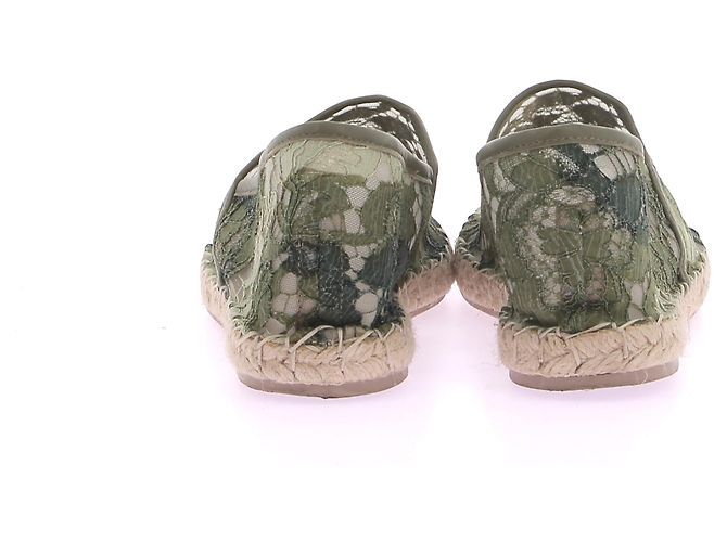 Espadrilles Valentino Garavani T.EU 37 Tela Verde - vista 5
