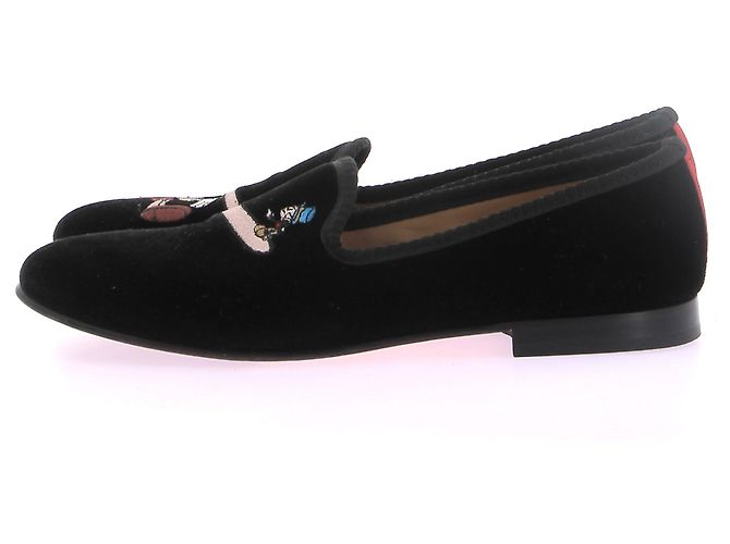 Autre Marque Del Toro Flats T.US 7 Samt Schwarz - Ansicht 2