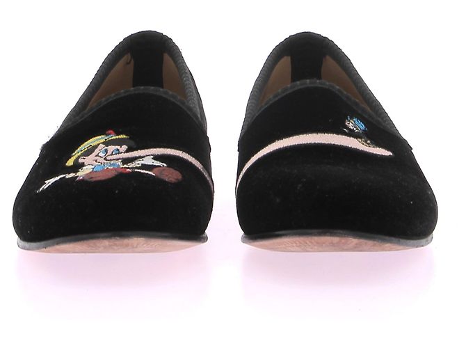 Autre Marque Del Toro Flats T.US 7 Samt Schwarz - Ansicht 4