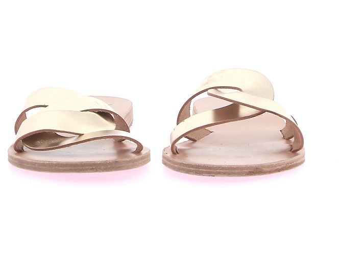 Mules e tamancos Ancient Greek Sandals T.EU 37 Couro Dourado - vista 3