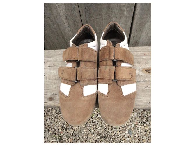 Gucci-Sneaker Größe 36,5 Weiß Beige - Ansicht 4