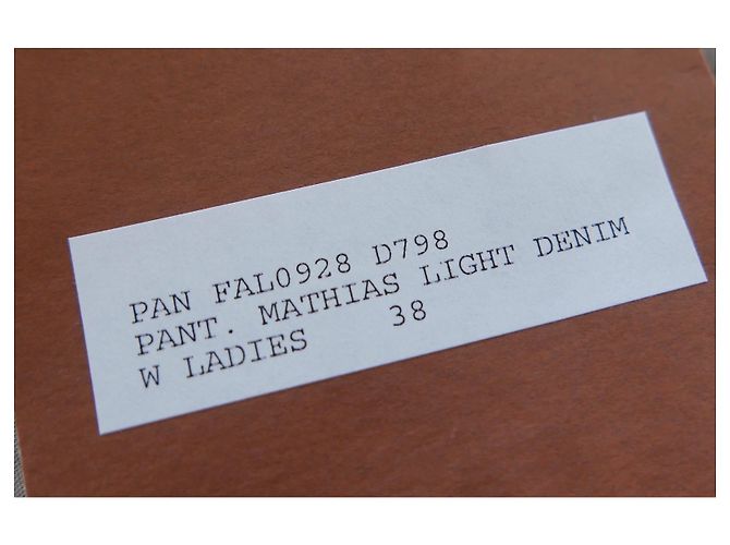 Loro Piana Mathias Light Denim Hose Beige - Ansicht 7
