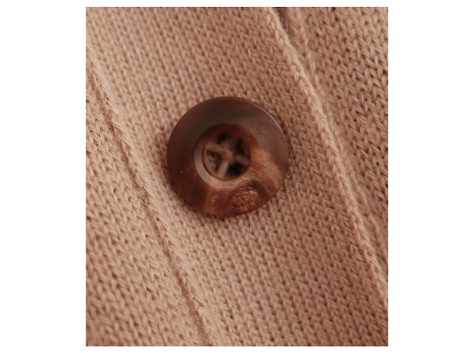 Loro Piana Wetherlam Baby-Kaschmir-Strickjacke Kamel - Ansicht 4
