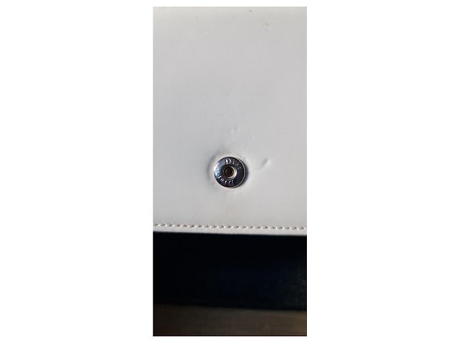 Borsa a mano Christian Dior in pelle crema - vista 6