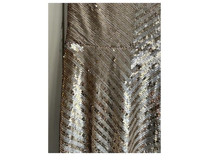 Valentino Garavani Valentino Abendkleid / Abendrobe Golden - Ansicht 9