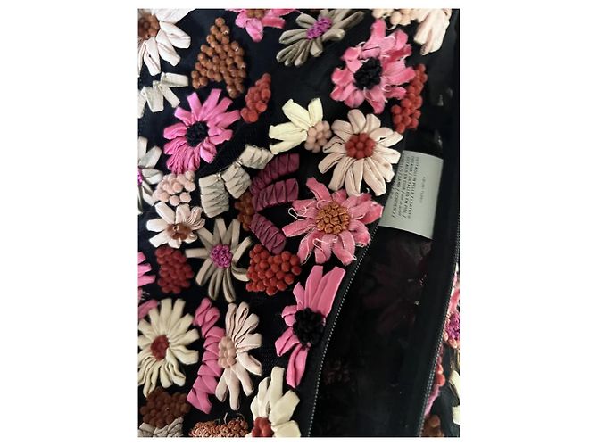 Vestido mini de seda floral de Tom Ford Rosa - vista 9